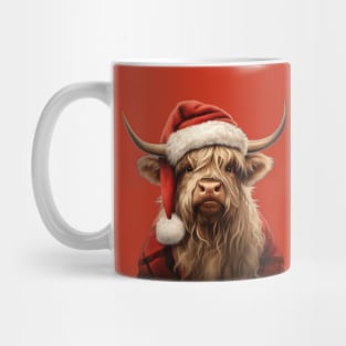 Moo-rry Christmas Mug